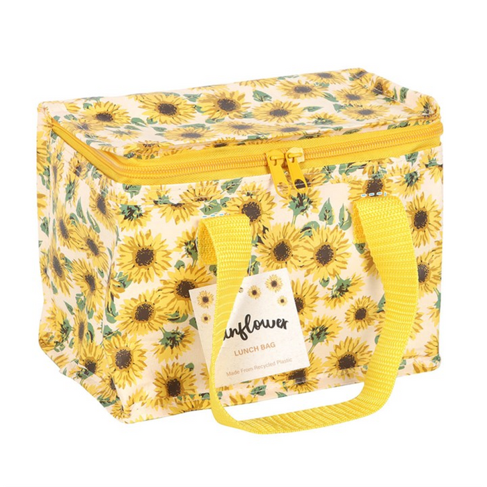 Sunflower Print Lunch Bag 🇬🇧