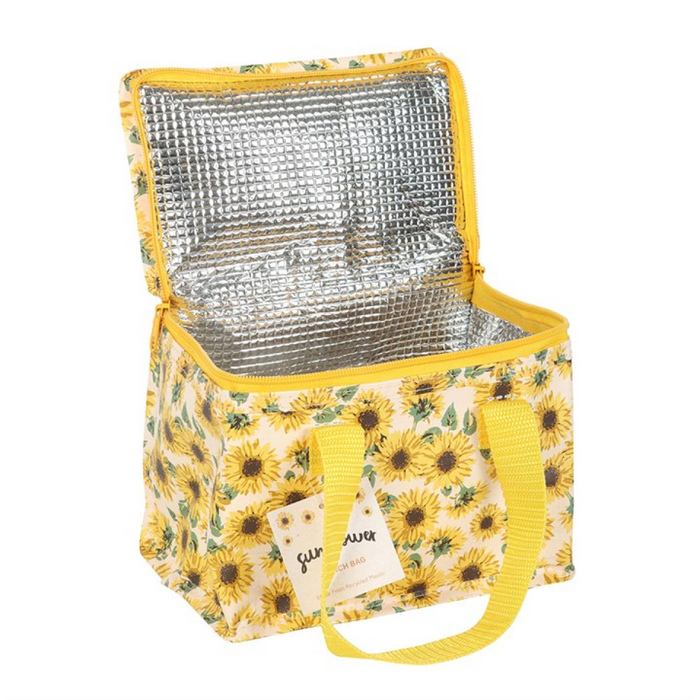 Sunflower Print Lunch Bag 🇬🇧