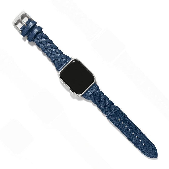 Sutton Leather Watch Band - French Blue