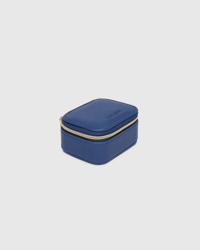 Suzie Jewellery Box - Steel Blue