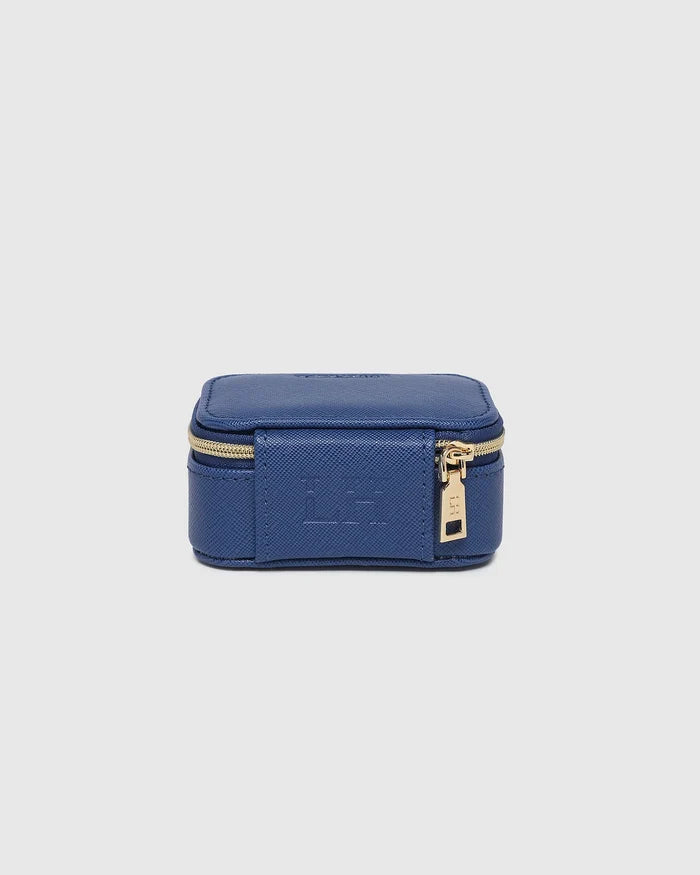Suzie Jewellery Box - Steel Blue