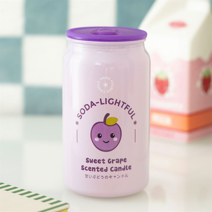 Sweet Grape Soda Can Candle 🇬🇧