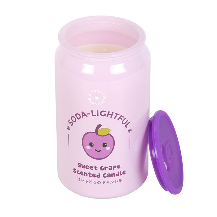Sweet Grape Soda Can Candle 🇬🇧