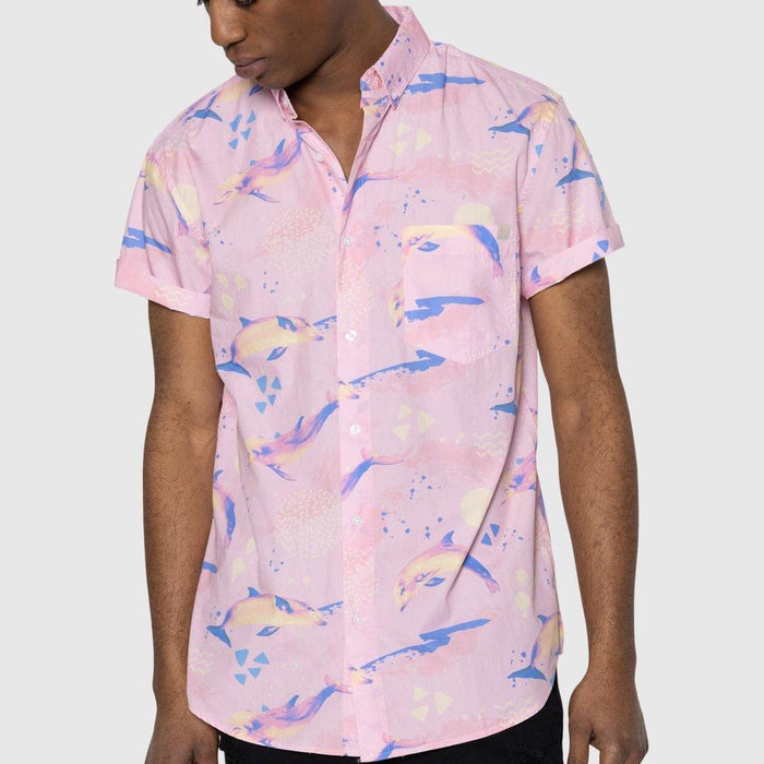 TEAMLTD Short Sleeve Button Up