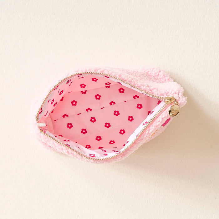 Teddy Pouch- Pink Howdy
