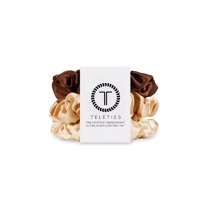 Teleties Silk Scrunchies