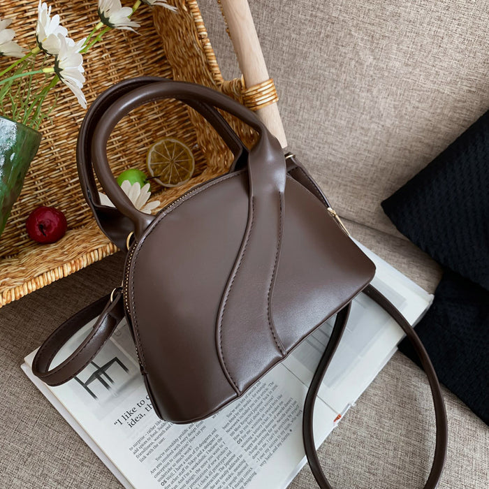 Textured Special-interest Design Shell Bag Handbag 🇨🇳