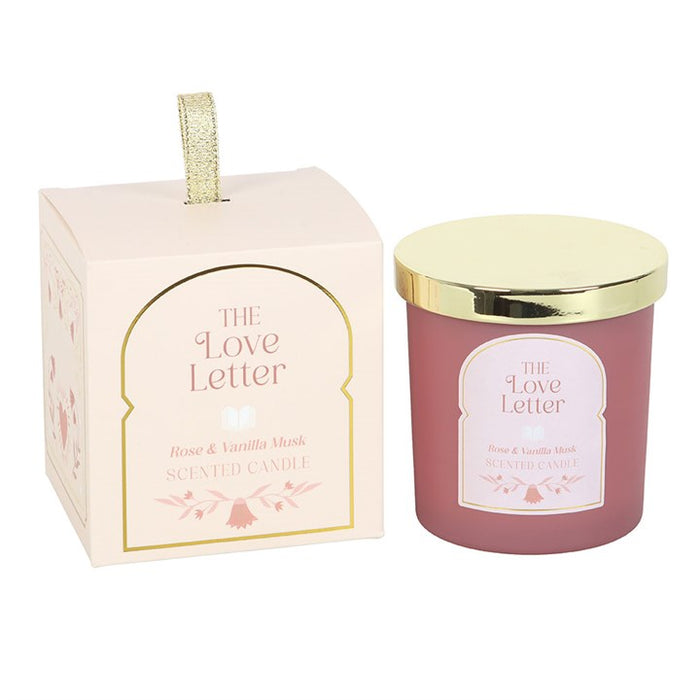 The Love Letter Rose & Vanilla Musk Candle 🇬🇧