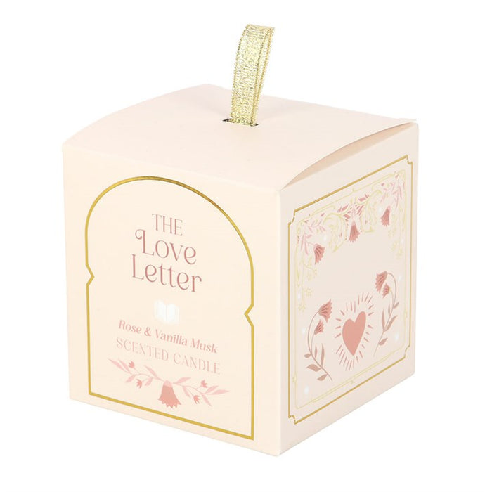 The Love Letter Rose & Vanilla Musk Candle 🇬🇧