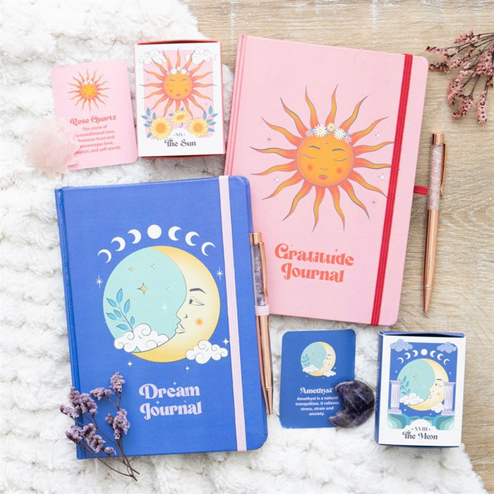 The Moon Dream Journal with Amethyst Pen 🇬🇧