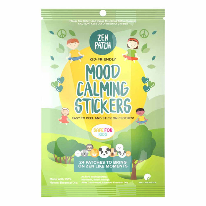 The Natural Patch Co. ZenPatch Organic Mood Calming Stickers - 24 Pack - L'Organic