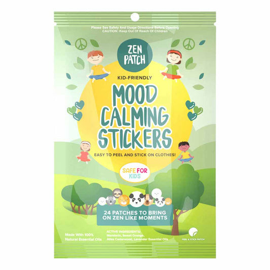 The Natural Patch Co. ZenPatch Organic Mood Calming Stickers - 24 Pack - L'Organic