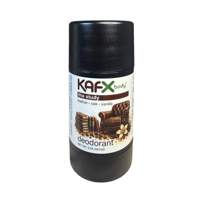 The Study Natural Deodorant | Leather, Wood & Vanilla