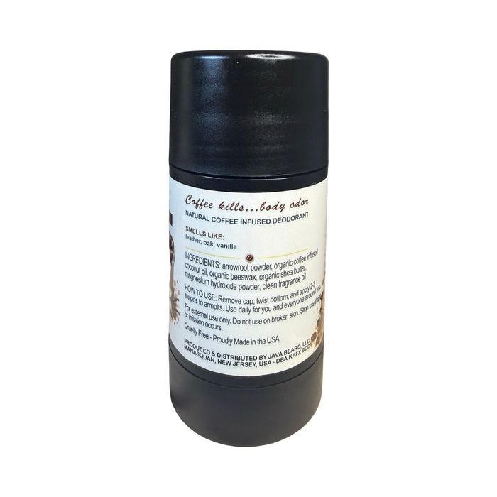 The Study Natural Deodorant | Leather, Wood & Vanilla