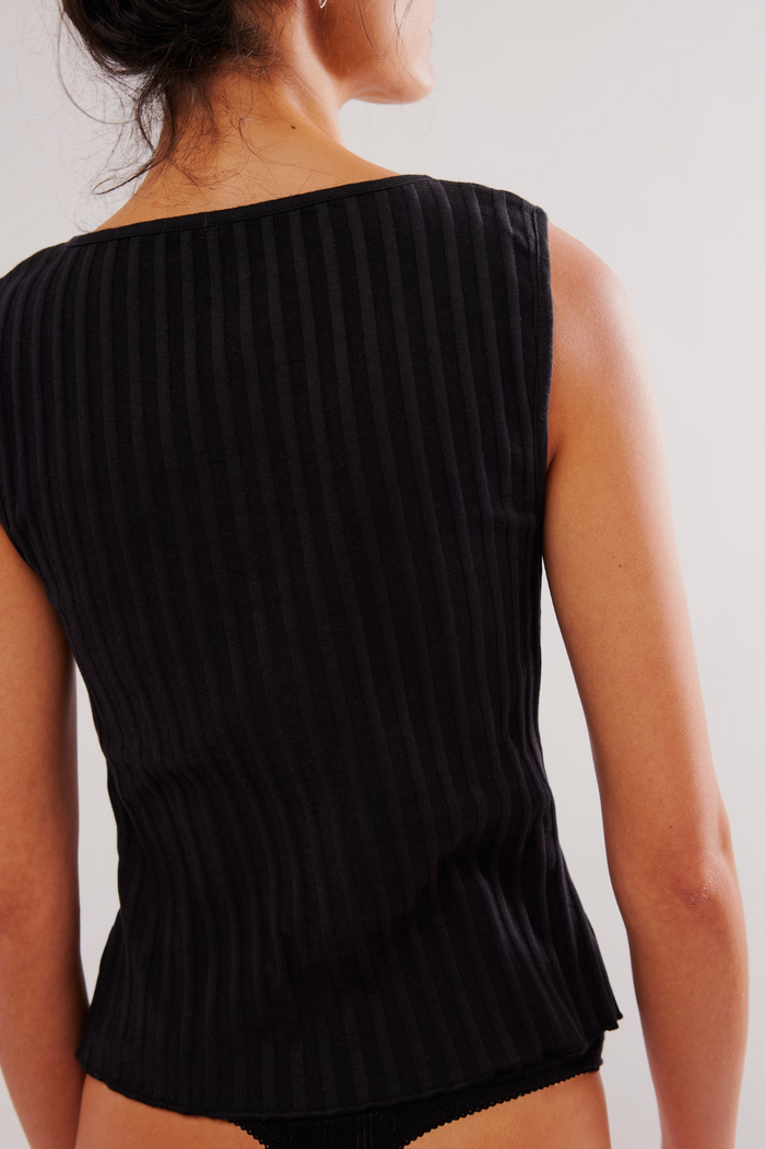 Tilly Vest - Black
