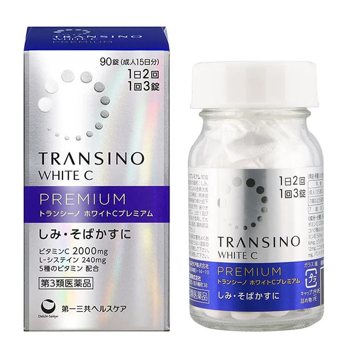 TRANSINO WHITE C PREMIUM - 90 tablets