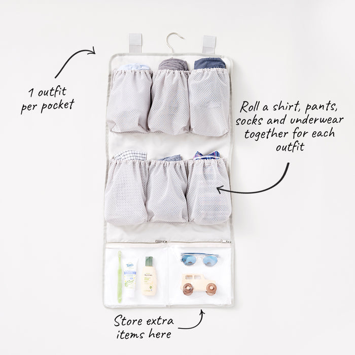 Travel Kids Clothing Organizer