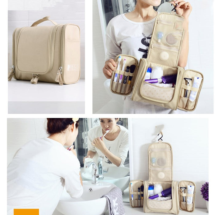 Travel waterproof cosmetic bag female travel storage bag 🇨🇳