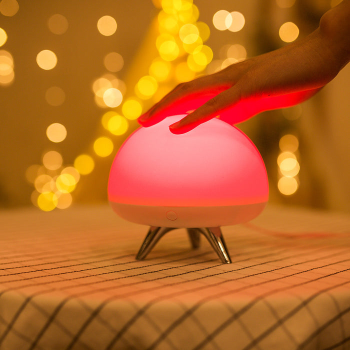 Usb charging small white pat light