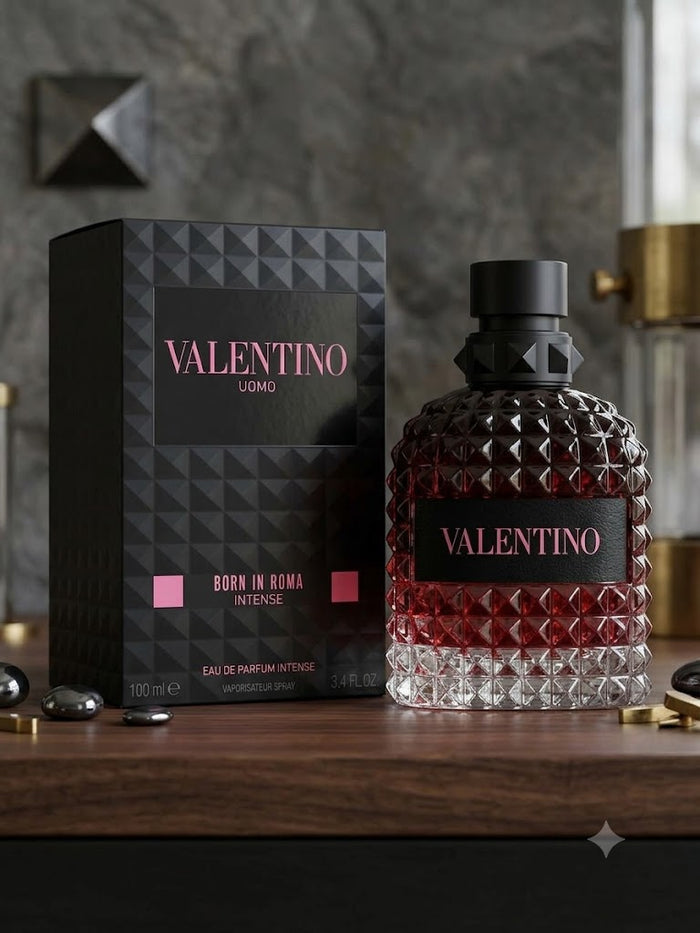 Valentino Uomo Born in Roma Intense Eau de Parfum 3.4 oz (100 ml) New Sealed