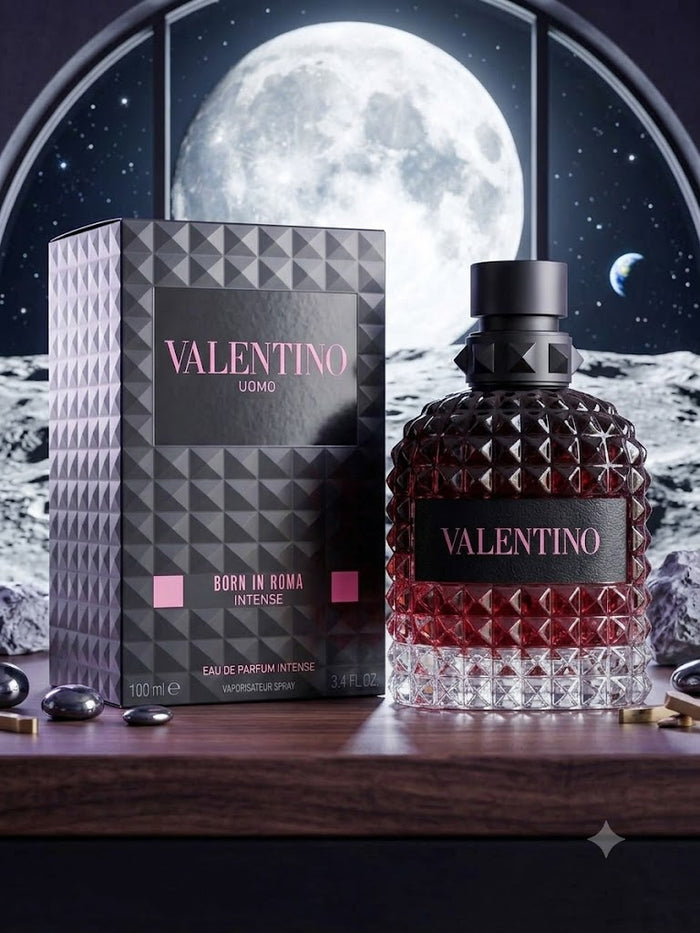 Valentino Uomo Born in Roma Intense Eau de Parfum 3.4 oz (100 ml) New Sealed