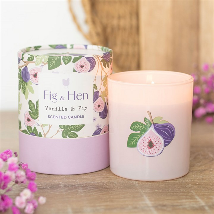 Vanilla & Fig Scented Candle 🇬🇧