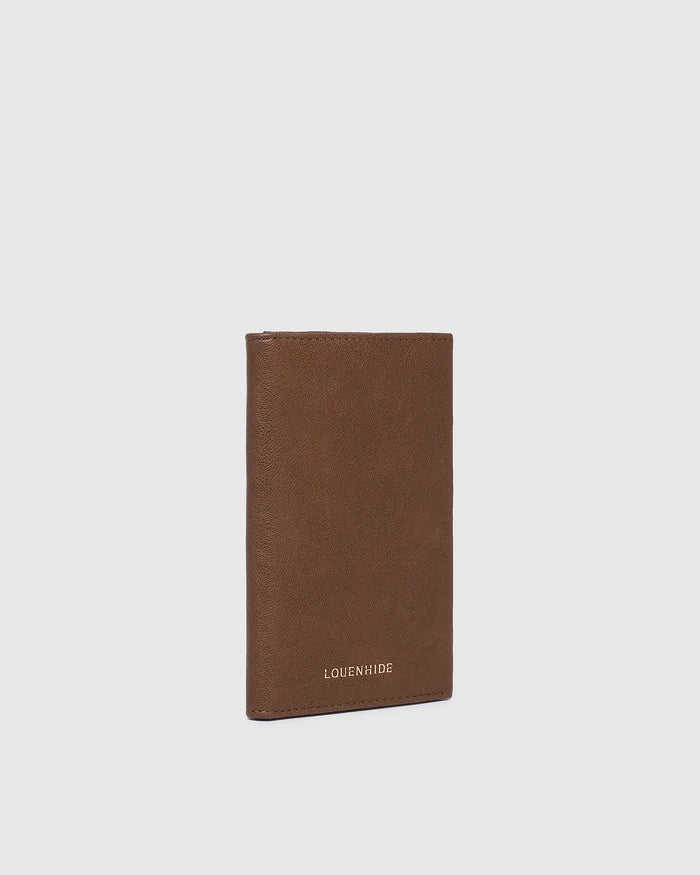 Venice Passport Holder - Saddle Cognac