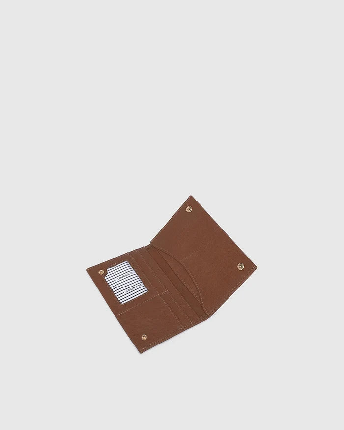 Venice Passport Holder - Saddle Cognac