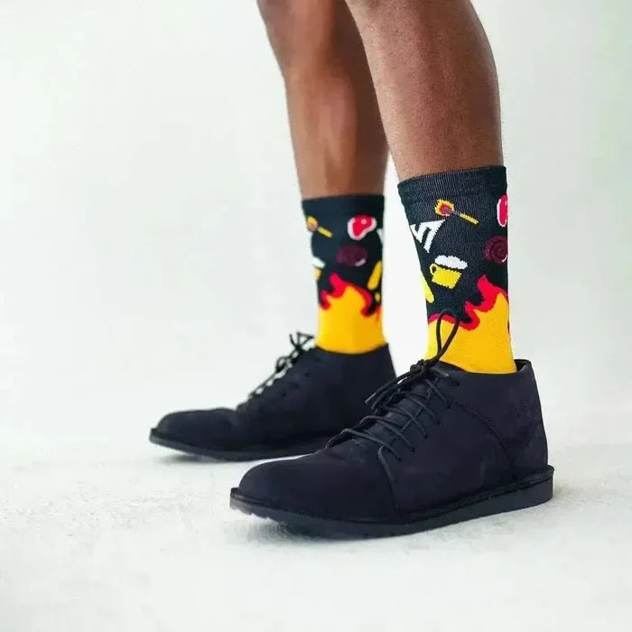 Versus Limited Braai 3.0 Active Socks with cushioned heel, seamless toe, and moisture-wicking fabric