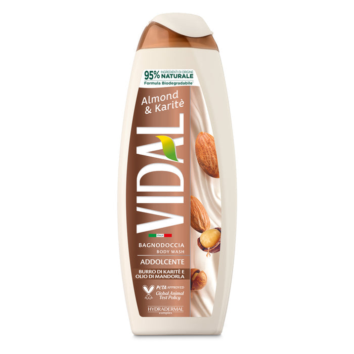 VIDAL BAGNOSCHIUMA 500ML ALMOND E KARITÉ
