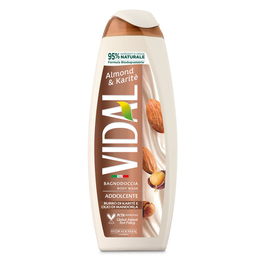 VIDAL BAGNOSCHIUMA 500ML ALMOND E KARITÉ