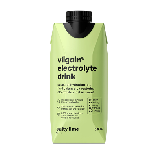 Vilgain Electrolyte Drink Salty Lime 500ml