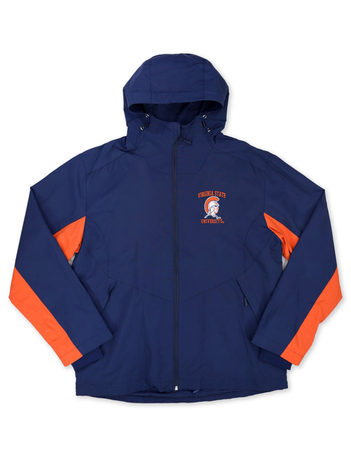 Virginia State Unisex Hooded Rain Jacket