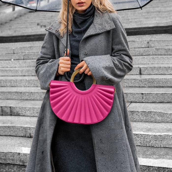 Water Moon Cross Body - Fuschia