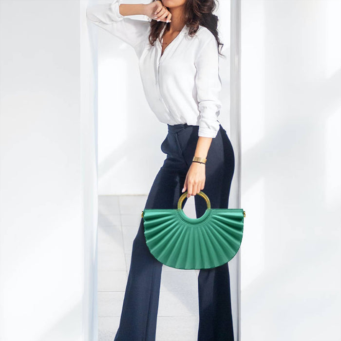 Water Moon Satchel - Pretty Green