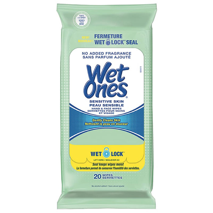 Wet Ones: Antibacterial Wipes - Travel Size
