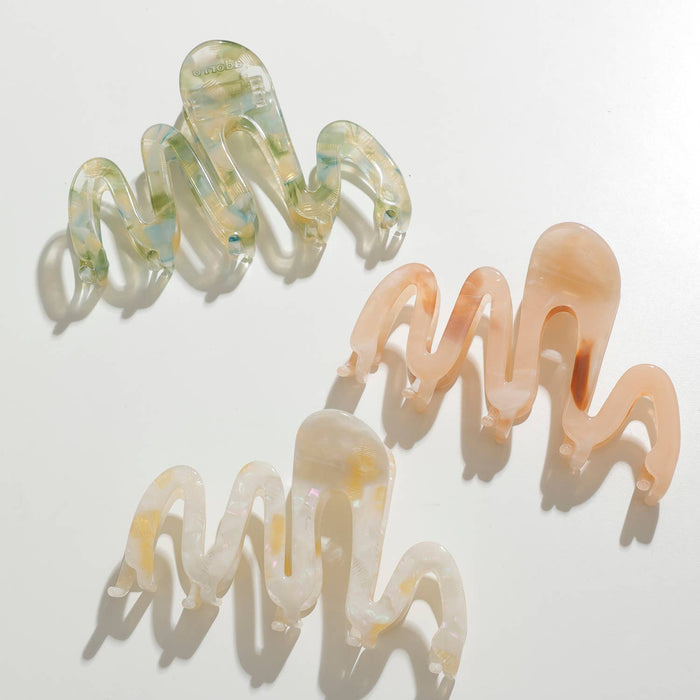 Willow Garden | Large Squiggle Claw Clip