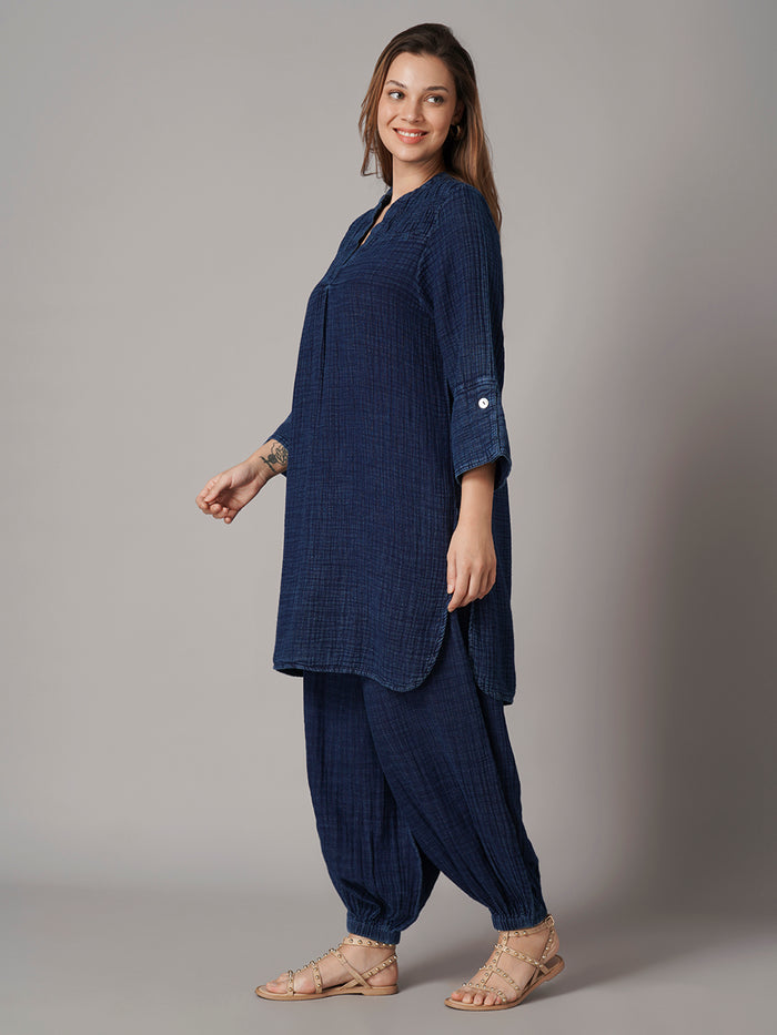 Women's Denim 100% Cotton Regular Fit Blouse