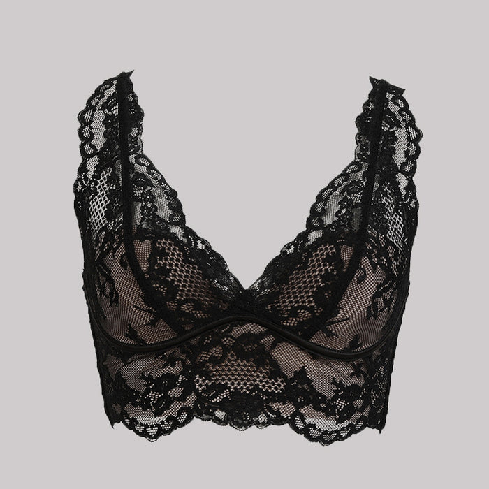Womens French-style Backless Wireless Camisole Lingerie 🇨🇳