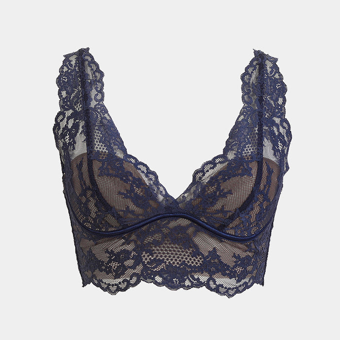 Womens French-style Backless Wireless Camisole Lingerie 🇨🇳