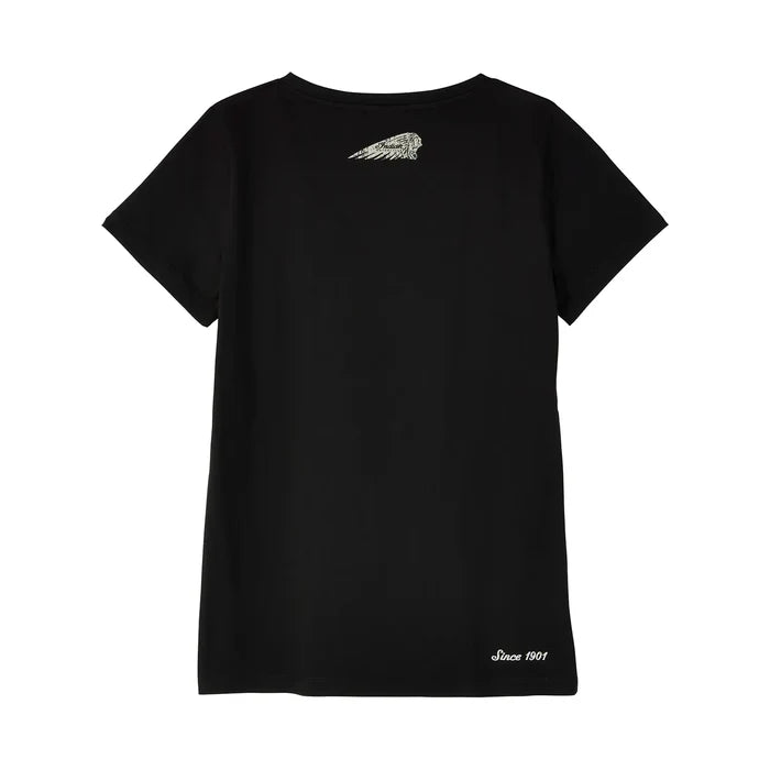 Women's Headdress Icon T-Shirt, Black