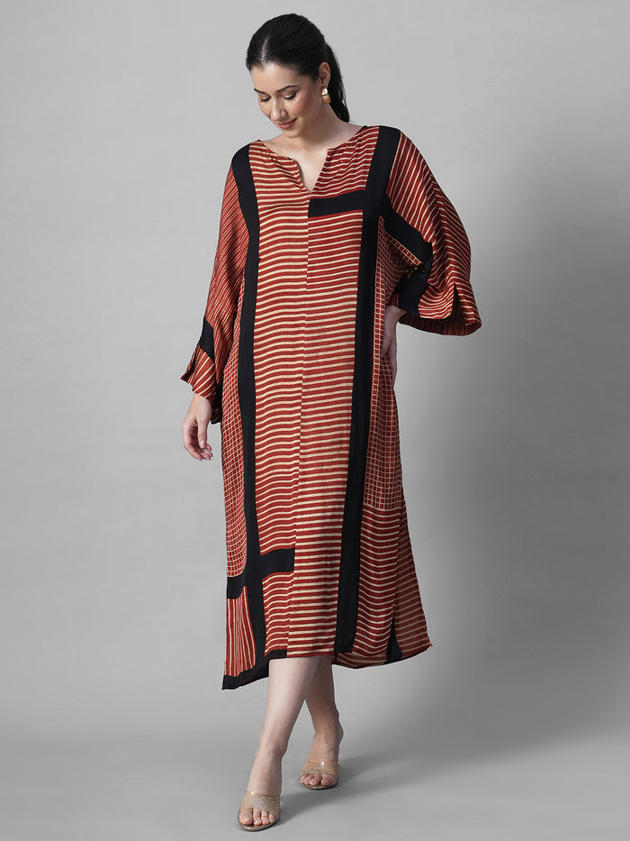 Women's Multi Modal/Viscose Boxy Fit Dress