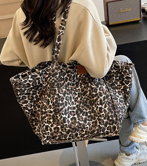 Womens Stylish High-Capacity One-Shoulder Canvas Bag 🇨🇳