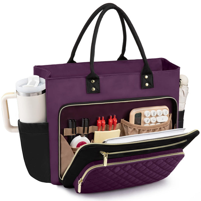 Womens Travel Work Bag With A Large Cup Holder 🇨🇳
