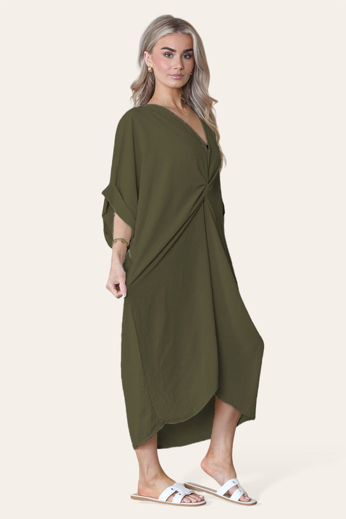 Khaki / One Size UK Fit (Up to 20) / 1