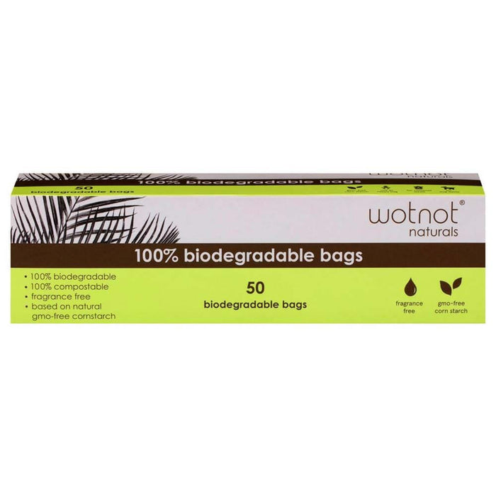 Wotnot Biodegradable Bags - 50 Pack - L'Organic