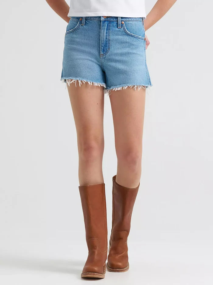 Wrangler® Cowboy Short - High Rise Color: Riyah