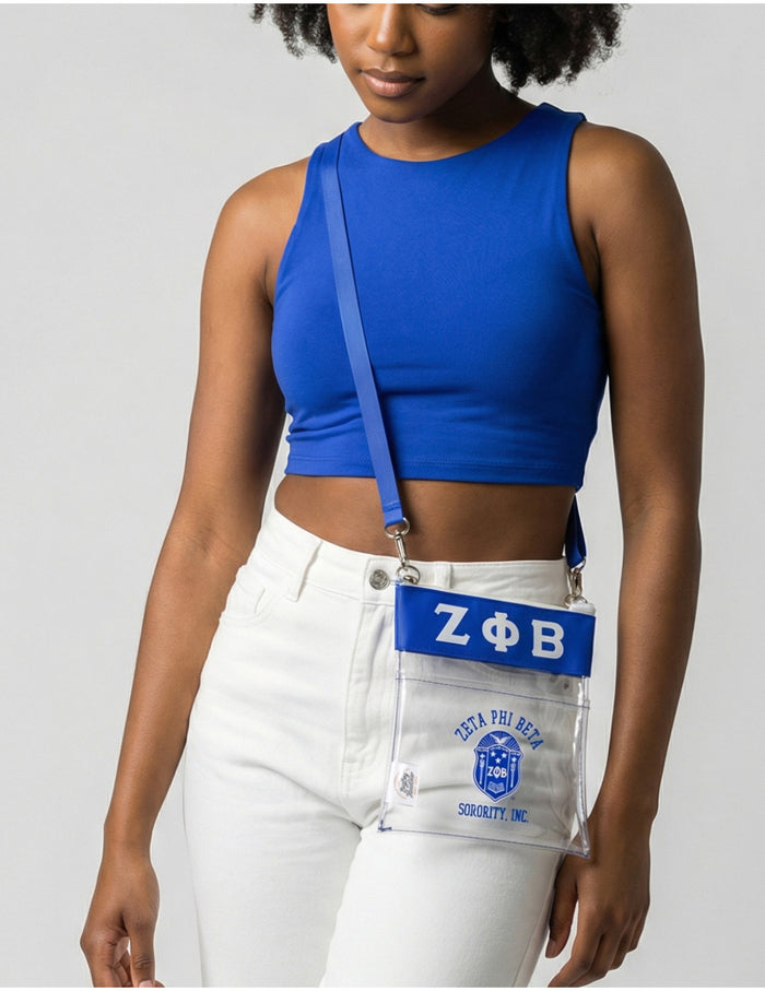 Zeta Clear Crossbody Bag