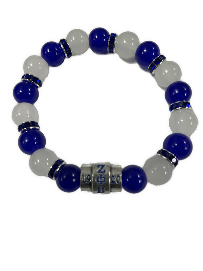 Zeta Dial Beaded Bracelet