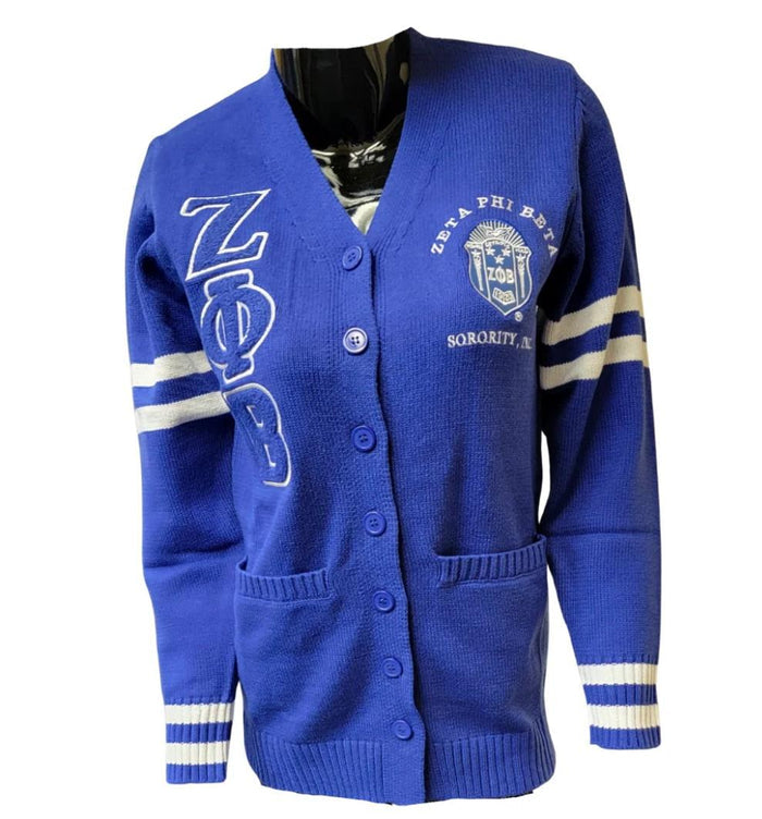Zeta Varsity Cardigan